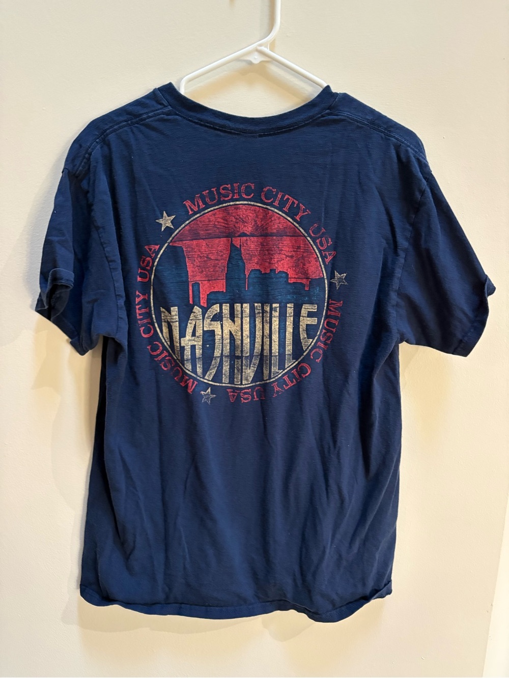 Nashville Tennessee Navy Blue Tshirt